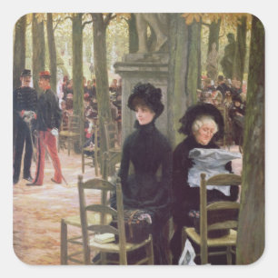Adesivo Quadrado James Tissot   sem um dote, 1883-5