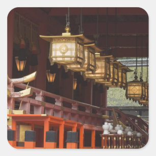 Adesivo Quadrado Japão, Quioto, Fushimi, Inari Grand Shrine 2