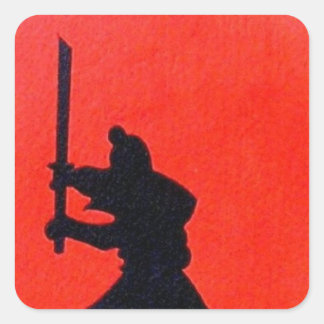 Adesivo Quadrado Japonês Bushido Way Of Warrior