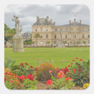 Adesivo Quadrado Jardin du Luxembourg