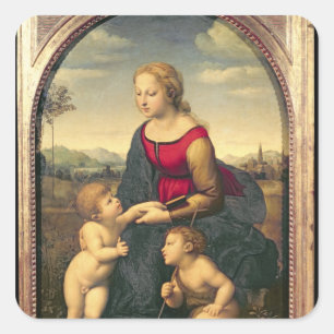 Adesivo Quadrado Jardineira do Belle do La, 1507