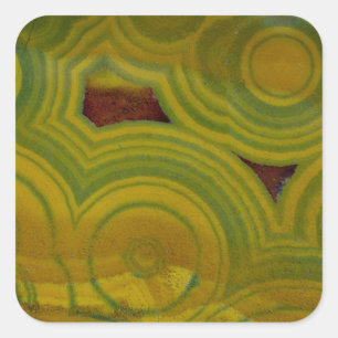 Adesivo Quadrado Jasper Oceano de Manchas Amarelas
