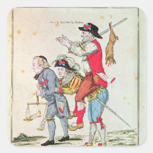 Adesivo Quadrado Je Savais Bien Que Nous Aurions Notre Tour"