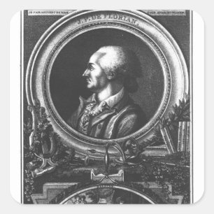 Adesivo Quadrado Jean-Pierre Claris de Florian