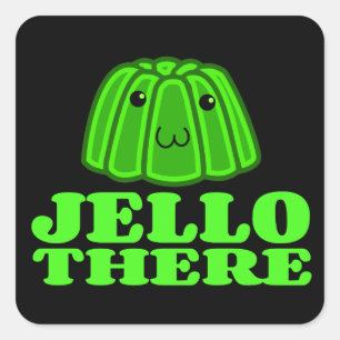 Adesivo Quadrado Jello lá