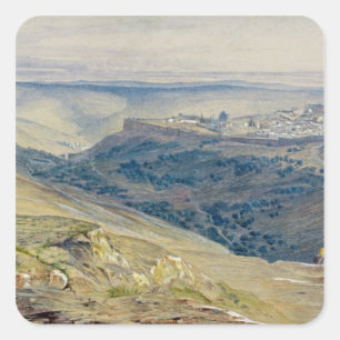 Adesivo Quadrado Jerusalem