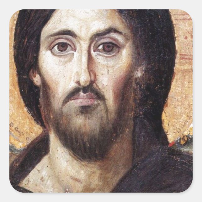 Adesivo Quadrado Jesus Cristo (Frente)
