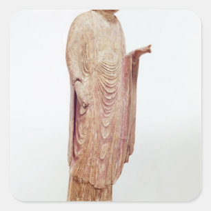 Adesivo Quadrado Jizo, período de Heian