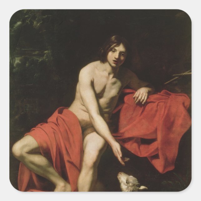 Adesivo Quadrado João Batista (Frente)