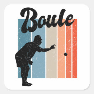 Adesivo Quadrado Jogo Petanque