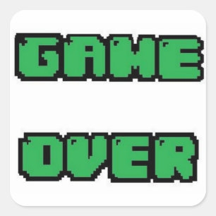 Adesivo Quadrado JOGO SOBRE a coleção