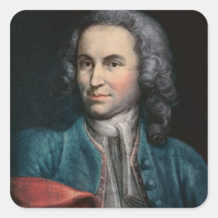 Adesivo Quadrado Johann Sebastian Bach c.1715