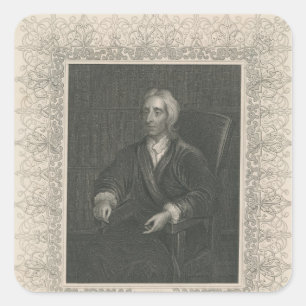 Adesivo Quadrado John Locke