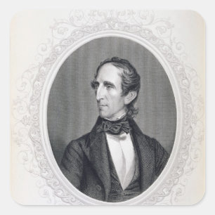 Adesivo Quadrado John Tyler