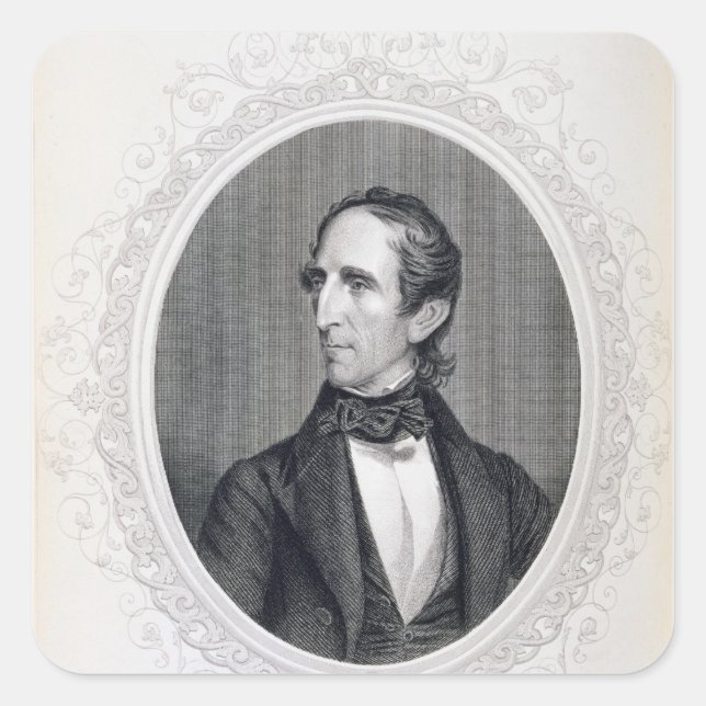 Adesivo Quadrado John Tyler (Frente)
