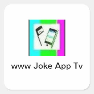 Adesivo Quadrado jokeAppTv