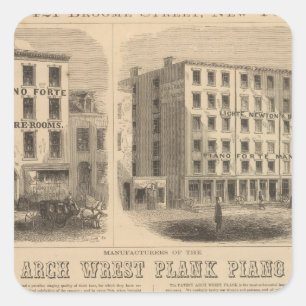 Adesivo Quadrado Jones, branco e os depósitos dentais de McCurdy