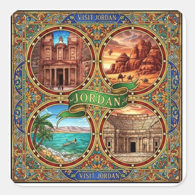 ADESIVO QUADRADO JORDÂNIA (Frente)