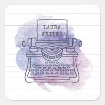 Jornalista do escritor de máquinas de escrever