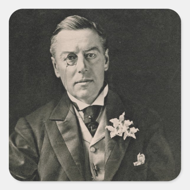 Adesivo Quadrado Joseph Chamberlain (Frente)