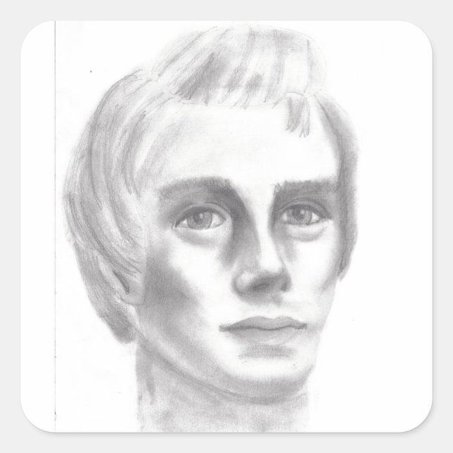 Adesivo Quadrado Joseph Smith mórmom profeta SUD (Frente)