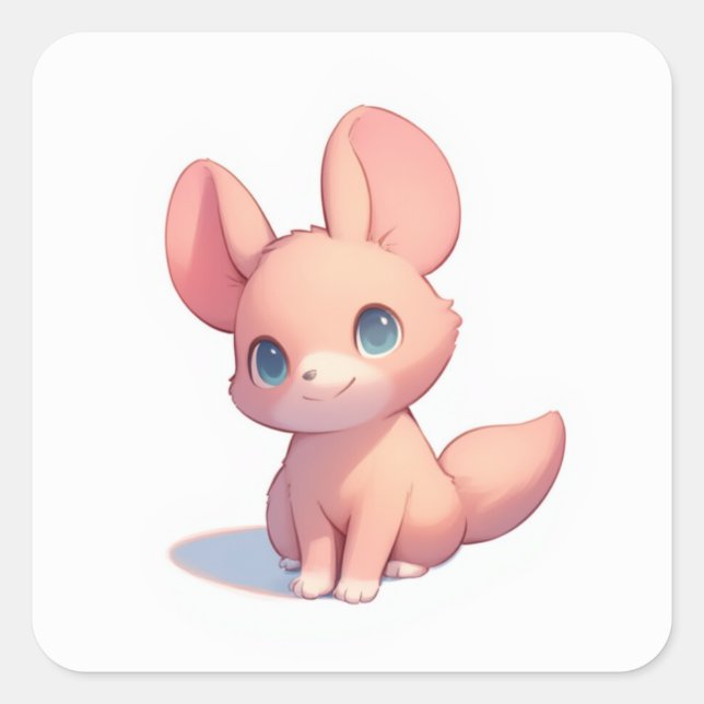 Adesivo Quadrado Joyful Lover's Sticker (Frente)