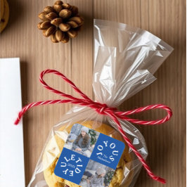 Adesivo Quadrado Joyous Yuletide 2 Foto