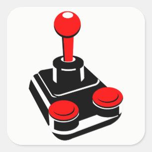 Adesivo Quadrado Joystick