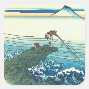 Adesivo Quadrado Kajikazawa na província de Kai