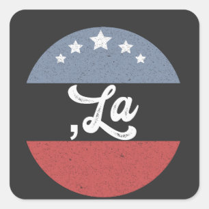 Adesivo Quadrado Kamala Harris 2024 Presidente Comma La Funny