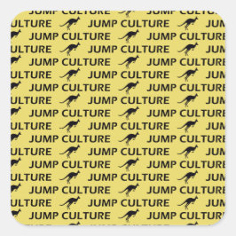 Adesivo Quadrado kangaroo