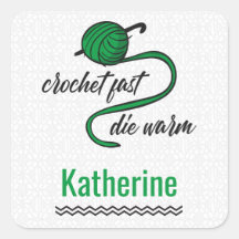Kelly Green Crochet Rápido, Morra Quente
