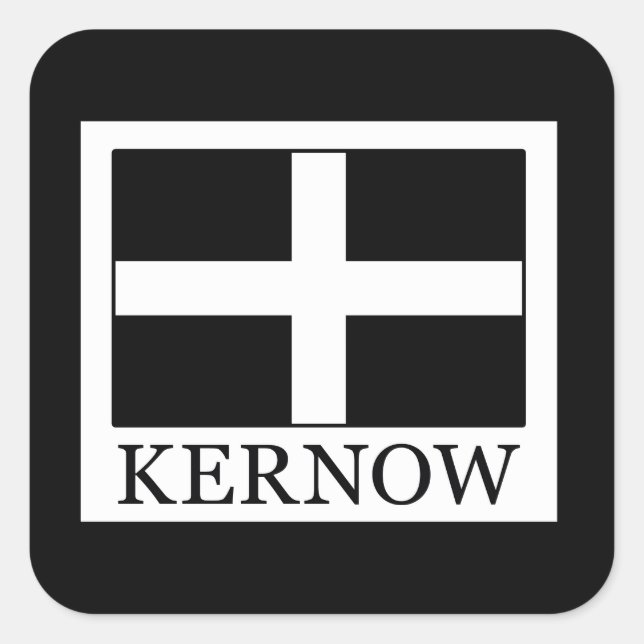 Adesivo Quadrado Kernow (Frente)