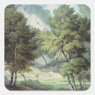 Adesivo Quadrado Kerswell, Devon