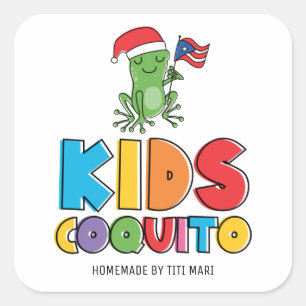 Adesivo Quadrado Kids Coquito