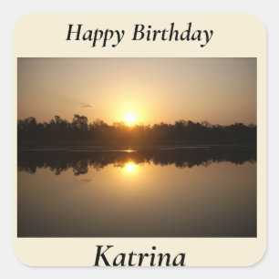 Adesivo Quadrado Kimberley Sunset