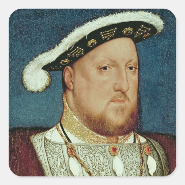 Adesivo Quadrado King Henry VIII (Frente)