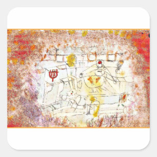 Adesivo Quadrado Klee - Banda Ruim,