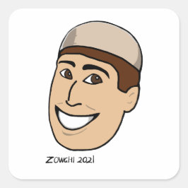 Adesivo Quadrado Kolah Namadi Hat