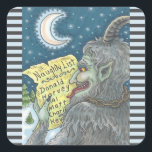 ADESIVO QUADRADO KRAMPUS NAUGHTHT CHILDREN LIST CHRISTMAS STICKERS<br><div class="desc">QUEM ESTÁ NA SUA LISTA ESTE ANO? KRAMPUS STICKERS Sheet,  Square,  Light Blue/Dark Cinza Candy Candy Border ...  Procure Itens Correspondentes Susan Brack Design</div>