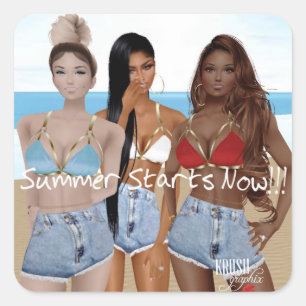 Adesivo Quadrado Krush Graphix, por Ahsek Novel Stickers 18