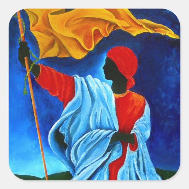 Adesivo Quadrado La Dessalinienne 2009 (Frente)