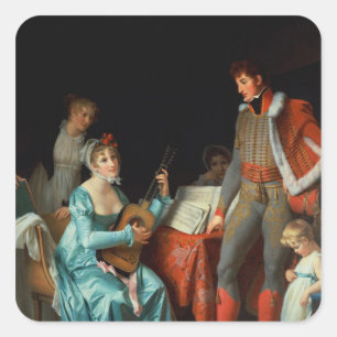 Adesivo Quadrado La Duchesse Abrantes e le General Junot