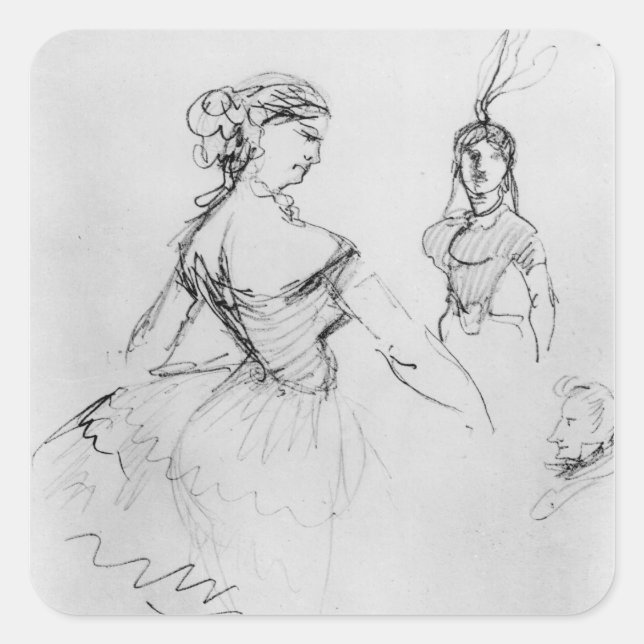 Adesivo Quadrado La Fanfarlo (Frente)