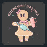 Adesivo Quadrado Lá Fora, Parece Um Invólucro - Bolo De Árvore De N<br><div class="desc">Boujee Parecia Um Snack,  Tree Snack Cake,  xmas engraçados,  Bougie Xmas,  Boojee Holiday,  Um bolo De Árvore De Natal,  Aqui Parecido Com Um Snack,  Natal Engraçado Boujee,  Natal Engraçado,  Natal,  Bolo De Natal,  Natal Bougie,  Árvore De Natal,  Bolo,  Stanley Tumbler,  Natal Rosa,  Inspirador,  Belga , </div>