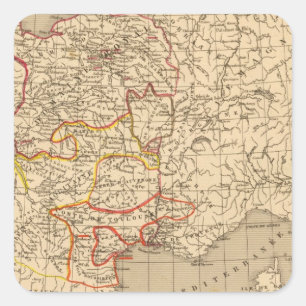 Adesivo Quadrado La France 1223 um 1270