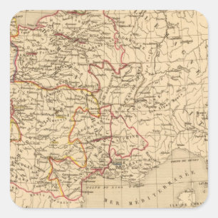 Adesivo Quadrado La France 1364 um 1380