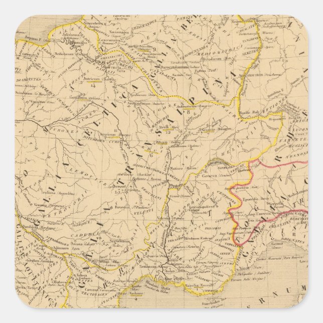 Adesivo Quadrado La Gaule (Frente)