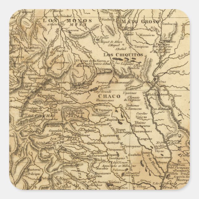 Adesivo Quadrado La Plata (Frente)