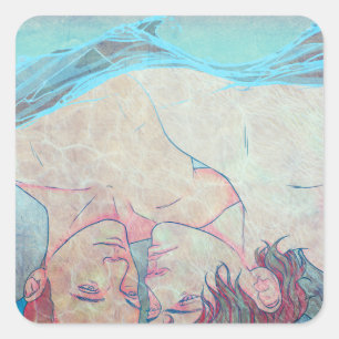 Adesivo Quadrado Lábios fracos